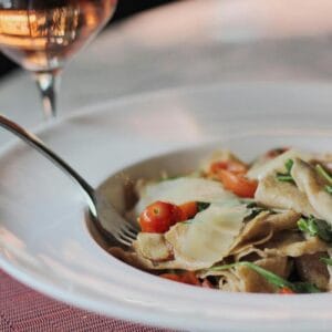 plate of vegetable salad